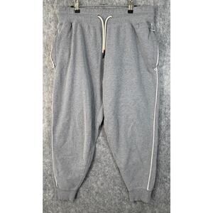 Cotopaxi Mens Gray Striped Jogger Sweatpants Medium Drawstring Comfy